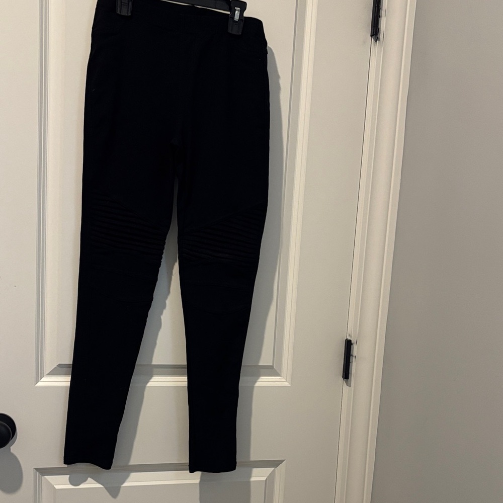 Black Moto Leggings